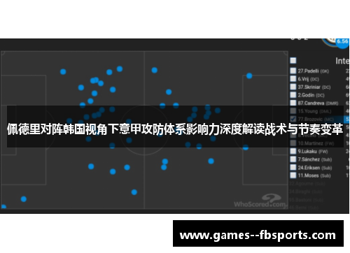 佩德里对阵韩国视角下意甲攻防体系影响力深度解读战术与节奏变革